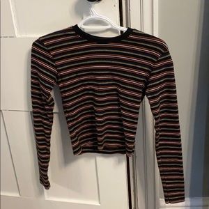 brandy melville stripped long sleeve